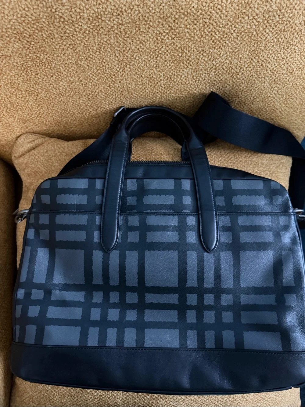 Coach briefcase bold
